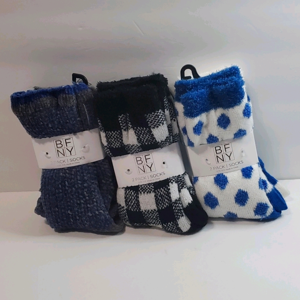 BFNY Cozy 3 Pack Socks